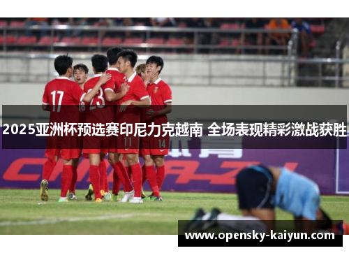 2025亚洲杯预选赛印尼力克越南 全场表现精彩激战获胜 2025亚洲杯预选赛印尼力克越南 全场表现精彩激战获胜